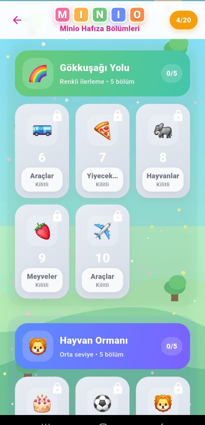 MINIO Hafıza kilitli bölümler
